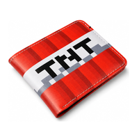 TNT | 13 cm | Eko-Skóra | Portfel Gamingowy | Minecraft