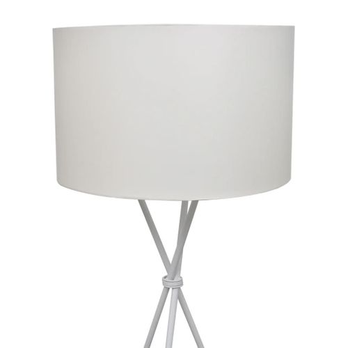 Lampa podłogowa biała VidaXL na Arena.pl