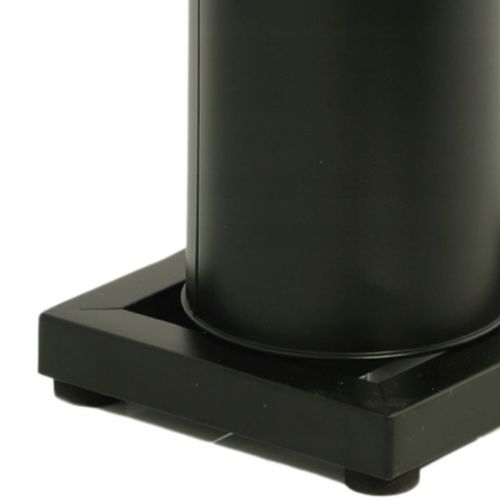 Stojak na papier toaletowy z uchwytem i szczotką WC czarny bambus YOKA HOME na Arena.pl