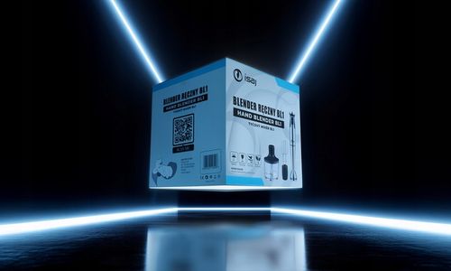 BLENDER RĘCZNY ISAJ BL1 MIKSER WIELOFUNKCYJNY TURBO 1400W OSTRZA na Arena.pl