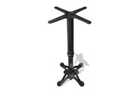 NOGA STOŁU D03 - WYSOKA Z KRZYŻAKIEM CZTERY NÓŻKI ŻELIWNA PODSTAWA