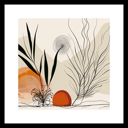 Plakat 30x30cm Echem przez Pustynie na Arena.pl