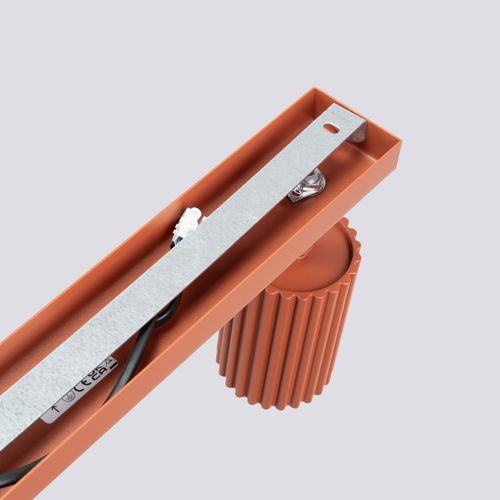 Plafon KARBON 3L ochra czerwona na Arena.pl