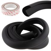 Taśma Piankowa Osłona Ranty Kanty Narożniki Czarna  Zabezpieczenie Mebli