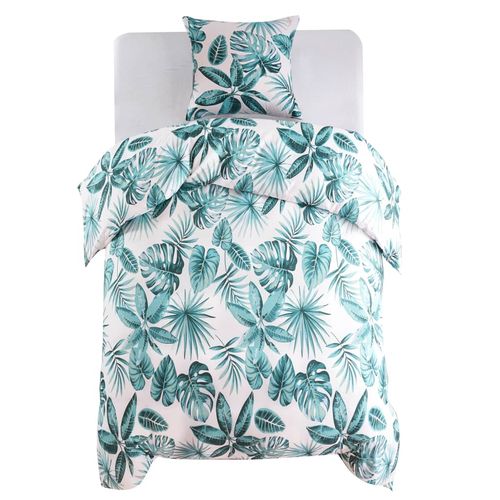 Poszewka na kołdrę Liście Zielone 140x200/60x70 cm na Arena.pl