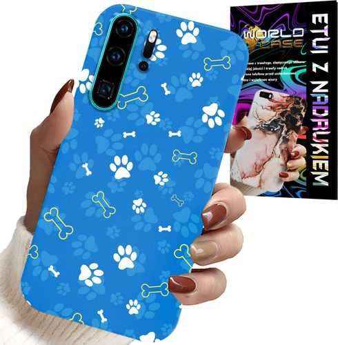 ETUI DO HUAWEI P30 PRO - ŁAPKI KOŚCI PIES PATROL WZORY DLA DZIECI na Arena.pl
