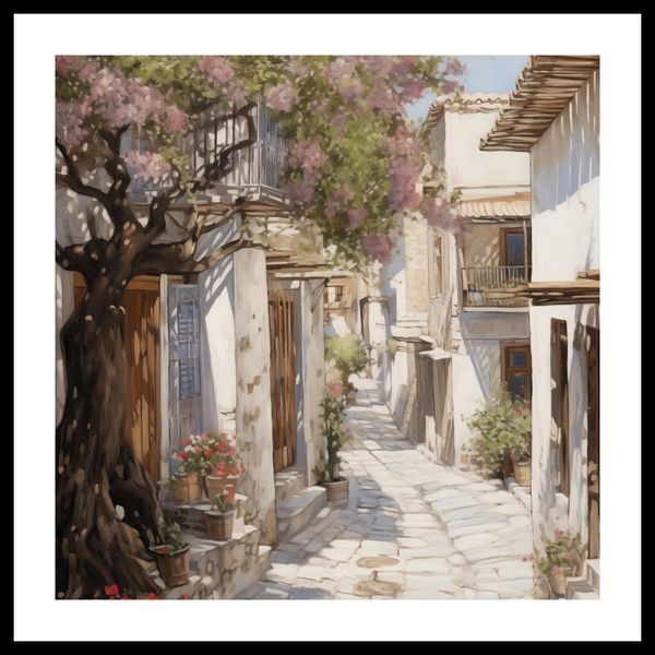 Plakat 40x40cm Urok Starego Miasta zdjęcie 3