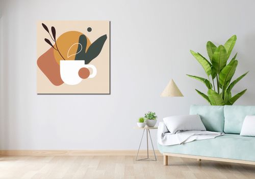 Obraz 90x90cm Ranna Kawka na Arena.pl