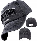 Bejsbolówka Czapka Z Daszkiem Regulowna Bawełniana