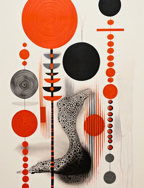 Plakat 50x65cm Kontrastowy Kosmos zdjęcie 1