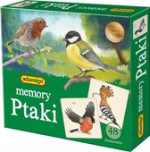 GRA MEMORY MEMO PTAKI gra pamięciowa dla dzieci +5 lat