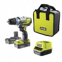 RYOBI R18DDBL-220S WKRĘTARKA UDAROWA BEZSZCZOT.