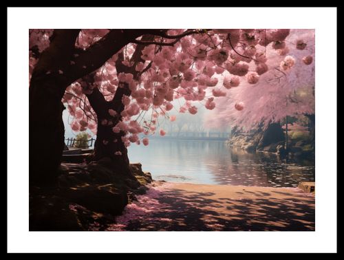 Plakat 42x29,7cm Spokój Sakury na Arena.pl