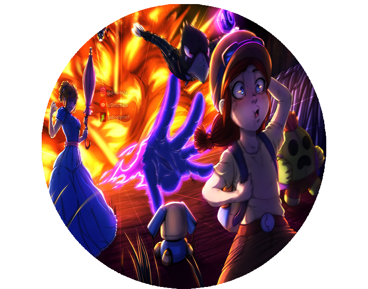 Opłatek na tort Brawl Stars zdjęcie 1