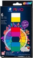 Zestaw masy termoutwardzalnej FIMO True Colors 6x57g Staedtler