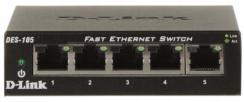 SWITCH DES-105/E 5-PORTOWY D-Link zdjęcie 11