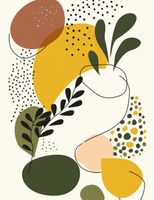 Plakat 50x65cm Botaniczne Impresje