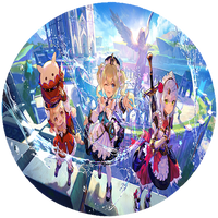 Opłatek na tort Genshin Impact