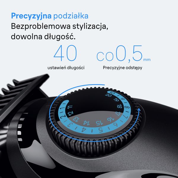 Trymer BRAUN BT3520 czarno-niebieski zdjęcie 6