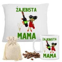 PODUSZKA JASIEK PREZENT DLA MAMY DZIEŃ MATKI KUBEK