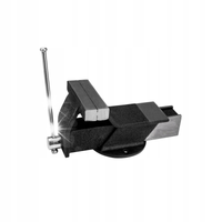 Imadło ślusarskie 125mm stalowe mocne do warsztatu metalu DREL