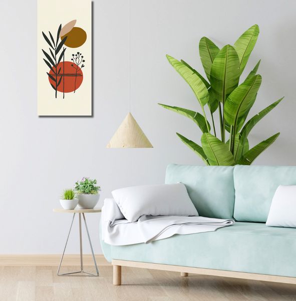 Obraz 30x70cm Kontrast w Botanice zdjęcie 2