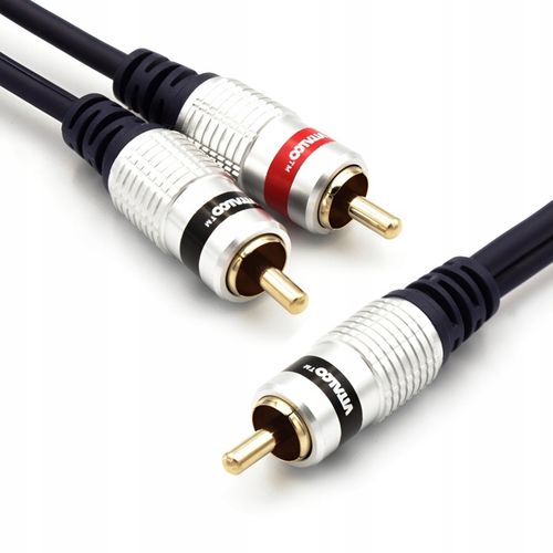 KABEL 1x RCA 2x RCA CINCH 3m DO SUBWOOFERA VITALCO SUBWOOFER na Arena.pl