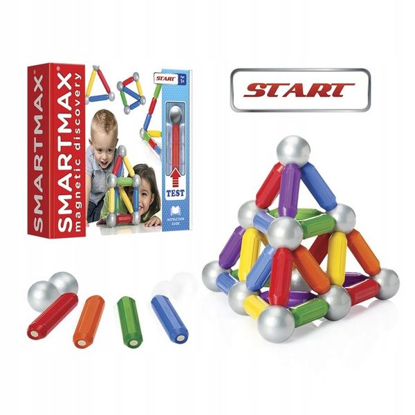 Pierwsze klocki magnetyczne SmartMax START 23el zdjęcie 6