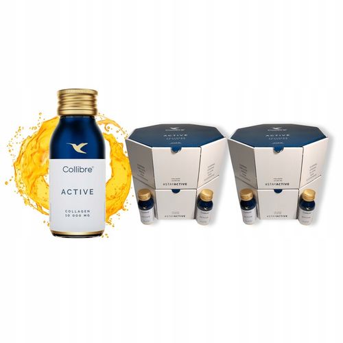 Kolagen naturalny 10000mg na stawy Collibre Active do picia 15szt po 60ml na Arena.pl