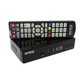 DEKODER TUNER TV NAZIEMNEJ DVB-T2 H.265 HEVC Z USB HD PILOT WIFI SCART HDMI
