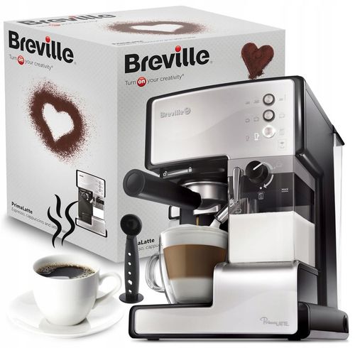 Ekspres do kawy kolbowy ciśnieniowy automatyczny Breville Prima Latte I na Arena.pl