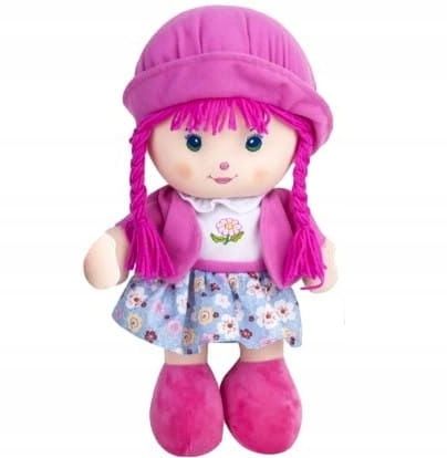 LALKA DUŻA SZMACIANA 38 CM PRZYTULANKA MASKOTKA na Arena.pl