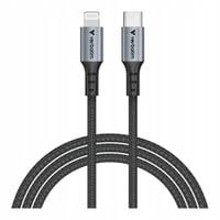 Kabel Verbatim USB-C(M) - Lightning 1,2m, 60W, czarny
