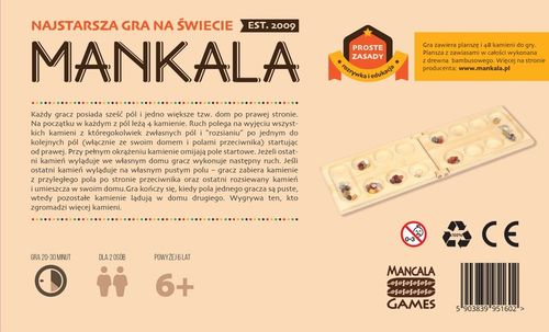 MANKALA - GRA LOGICZNA (KALAHA) - KOLOROWE KAMIENIE PÓŁSZLACHETNE! NOWOŚĆ!! na Arena.pl