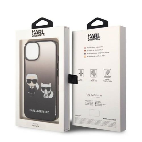 Etui Karl Lagerfeld do iPhone 15 Plus, iPhone 14 Plus, Czarny na Arena.pl
