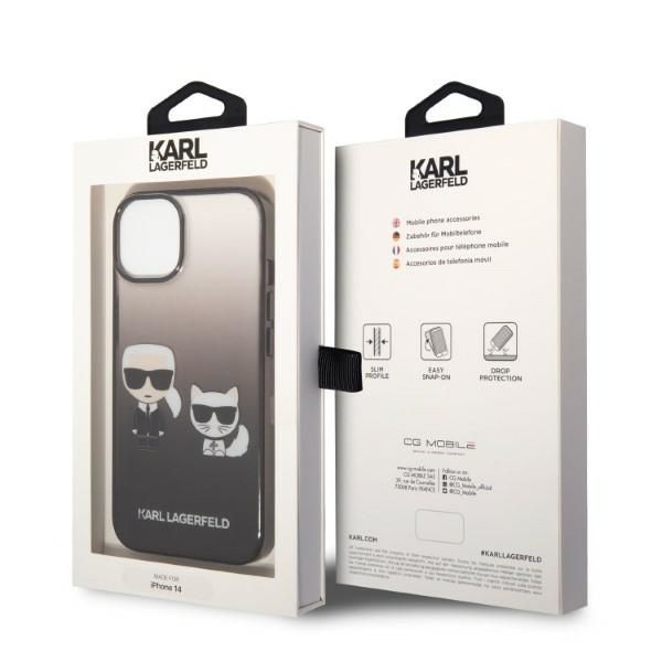 Etui Karl Lagerfeld do iPhone 15 Plus, iPhone 14 Plus, Czarny zdjęcie 8