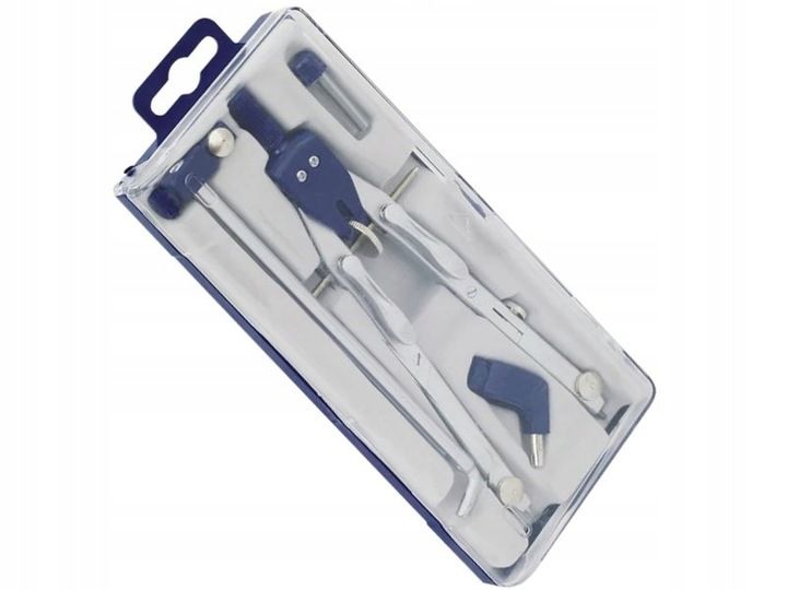 Cyrkiel techniczny rozbudowany zestaw zdjęcie 2