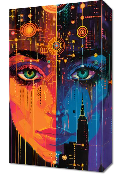 Obraz 30x50cm Cyfrowa Psyche zdjęcie 1