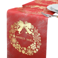 Bieżnik na Stół Urodziny Włóknina Biały Różowy 10 m x 28 cm Dekoracja