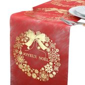 Bieżnik na Stół Urodziny Włóknina Biały Różowy 10 m x 28 cm Dekoracja