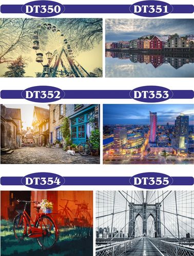 FOTOTAPETA 3D uliczka miasta mosty Paryż Eiffla na Arena.pl