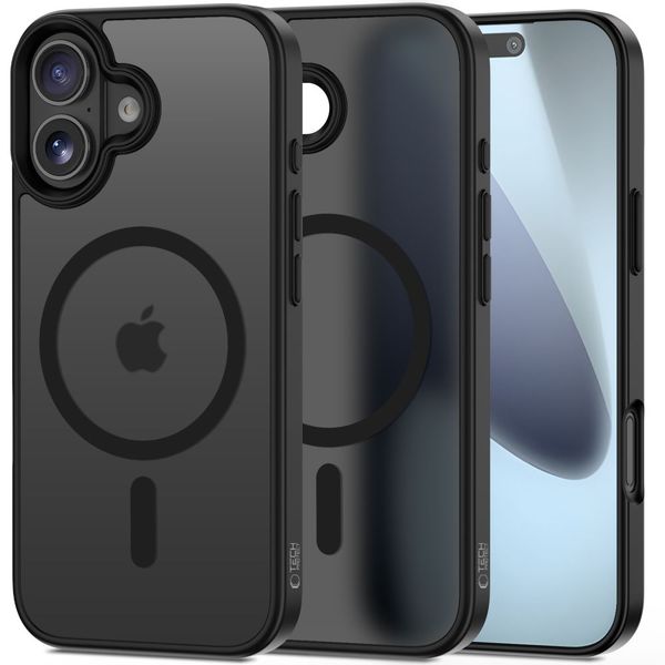 Etui TECH-PROTECT MagMat do iPhone 17 Czarne Matowe zdjęcie 1