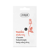 Ziaja Płatki róży maska z kwasem hialuronowym
