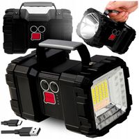 Latarka reflektor i szperacz Gordon 1200 lm LED