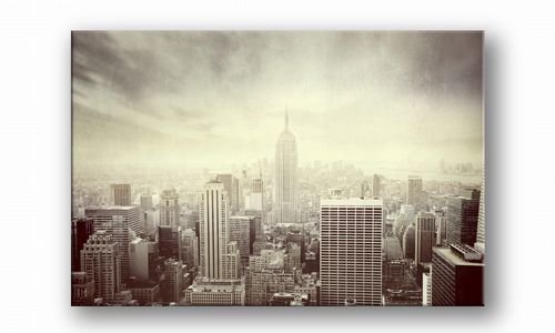 OBRAZ NA PŁÓTNIE 129 Miasto 60x40cm na Arena.pl