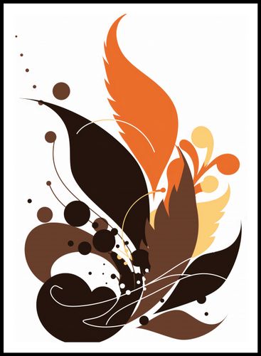 Plakat 67,5x95cm Ognie Jesienne na Arena.pl