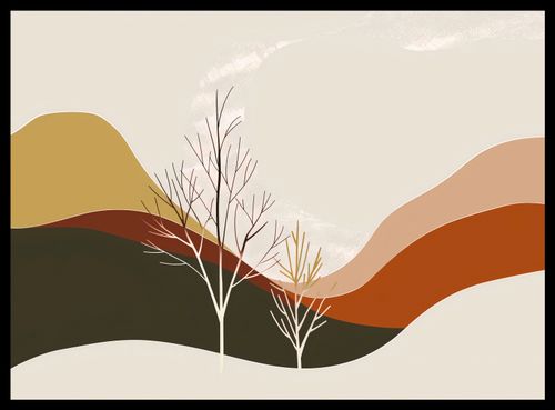 Plakat 55x40cm Pustynia Widzi na Arena.pl