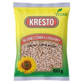 Pestki słonecznika Kresto 100g SŁONECZNIK ŁUSKANY