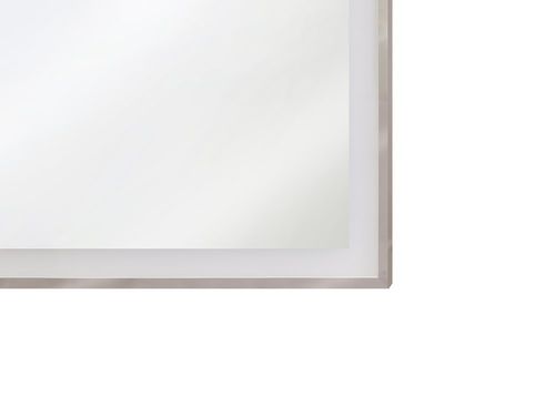 Lustro Ścienne Led 60 X 80 Cm Srebrne Argens na Arena.pl