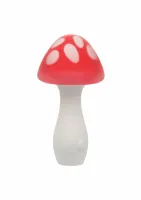 calexotics naughty bits muff shroom playful massager mini, 10 trybow